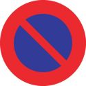 Sticker interdit de stationner