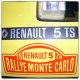 Set de décoration Renault 5 TS plaque rallye